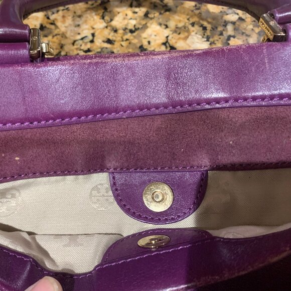 Vintage Toriy Burch Purple Bag - Picture 11 of 11